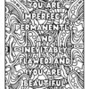 WOMEN - A Beautiful Work Of Art Coloring Pages. PRINTABLE! Digital Download. - Image 5