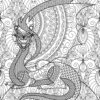 Dragon's Universe - Detailed Adult Coloring Pages...PRINTABLE - Image 11