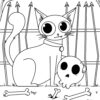 My Halloween Coloring Book For KIDS! Printable Coloring Pages. DIGITAL DOWNLOAD! - Image 9