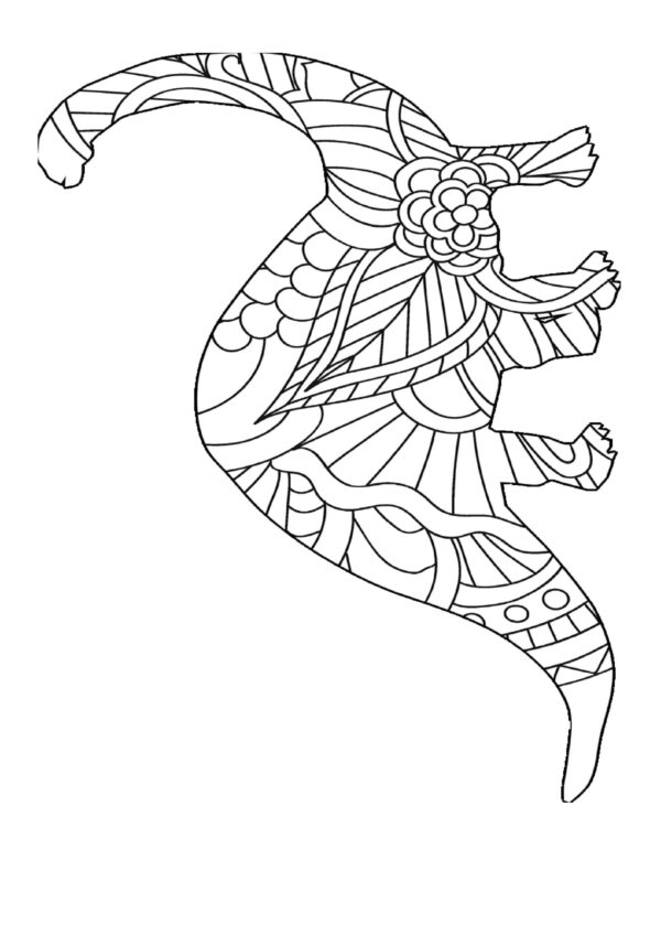 Mandala Line Art Coloring Pages For Adults. PRINTABLE...Digital Download! - Image 2