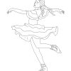 Talented Female Ice Skaters Coloring Pages! PRINTABLES.. Digital Download - Image 7