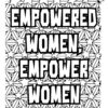 WOMEN - A Beautiful Work Of Art Coloring Pages. PRINTABLE! Digital Download. - Image 2