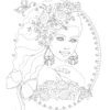 WOMEN - A Beautiful Work Of Art Coloring Pages. PRINTABLE! Digital Download. - Image 15