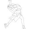 Talented Female Ice Skaters Coloring Pages! PRINTABLES.. Digital Download - Image 10