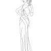ART DECO WOMEN Coloring Pages....PRINTABLES! Digital Download - Image 8