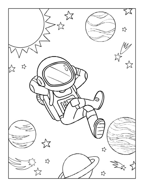 Outer Space Activities For KIDS! PRINTABLE - Image 9