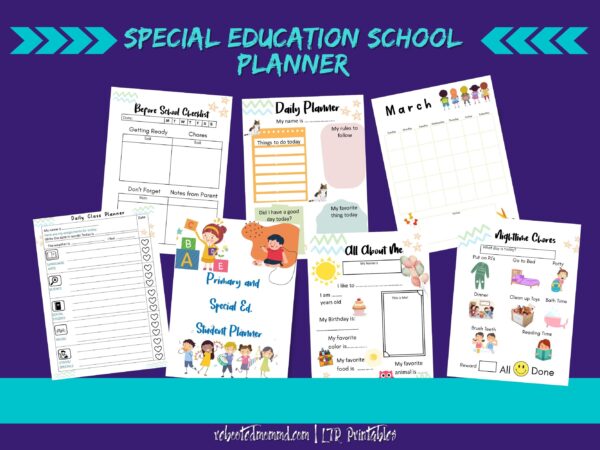 Children's Special Education School Planner - Image 4