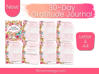 30 Day Gratitude Journal
