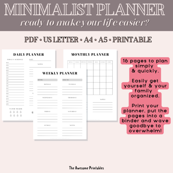 minimalist-pritable-planner