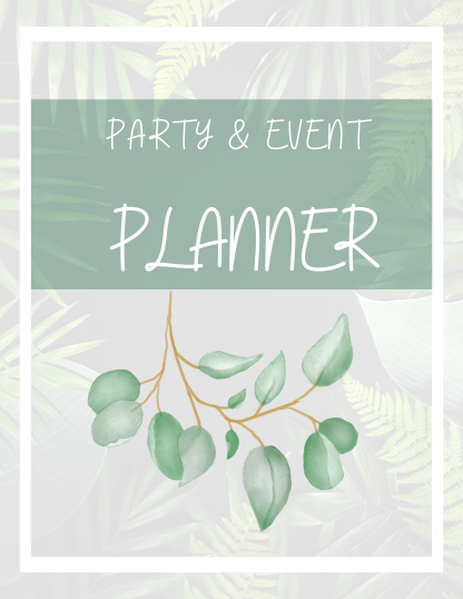 Tropical Printable Party Planner - Image 2