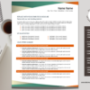 Functional Format Resume Template for Career Change | Combination CV Resume for MS Word | Attractive & ATS Friendly