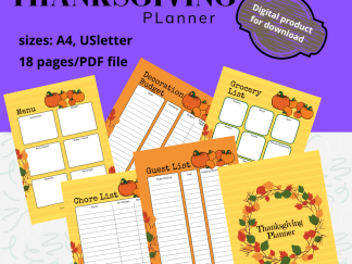 Thanksgiving Planner