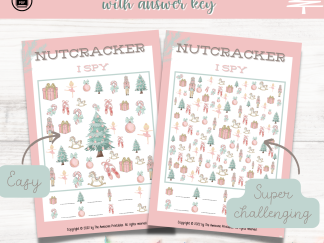 NUTCRACKER I SPY PRINTABLE ACTIVITY