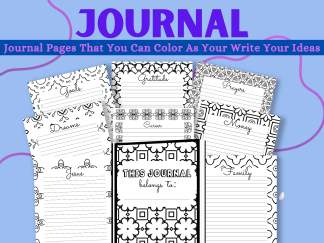 Coloring Journal