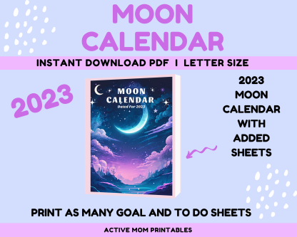 2023 Moon Calendar