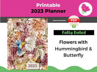2023 Printable Planner Fully Dated
