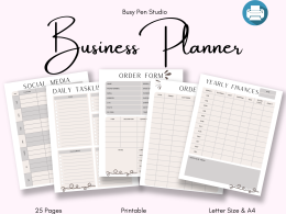 Business Planner For Small Businesses