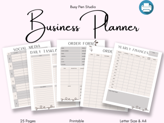 Business Planner For Small Businesses
