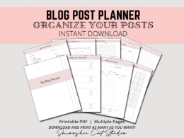 Blog Post Planner