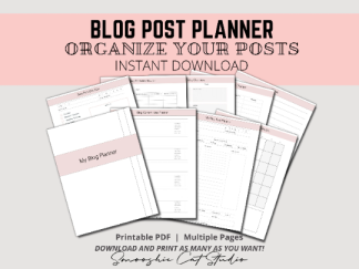 Blog Post Planner