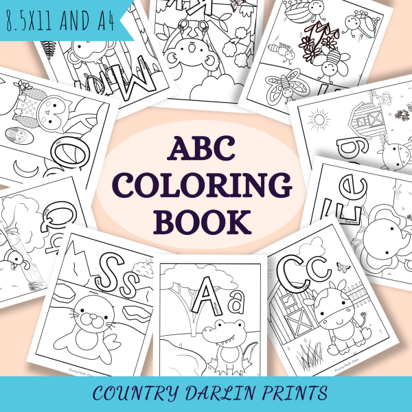 Alphabet Coloring Book - Image 2