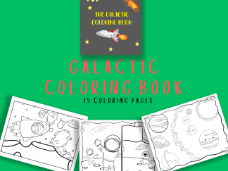 Galactic Coloring Book