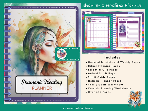 Shamanic Healing Digital Planner