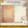 Vintage DIGITAL NOTEBOOK, Goodnotes, Notability, Xodo, iPad Notebook, Digital Scrapbooks, 6 Sections, Vintage Scrapbook, Vintage Notebooks