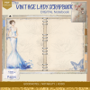 Vintage Ladies DIGITAL NOTEBOOK, Goodnotes, Notability, Xodo, iPad Notebook, Digital Scrapbooks, 6 Sections, Vintage Scrapbook, Vintage Notebook - Image 2