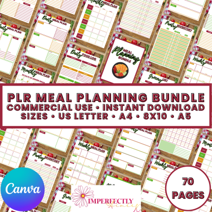 PLR Meal Planning Bundle