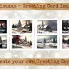 Vintage Holiday Season Card Images #01