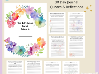 Radiant Reflections: A 30-Day Journey to Boost Your Self-Esteem