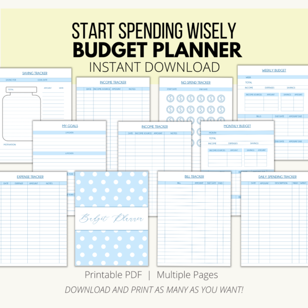 Budget Planner Printable