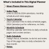 2023 Digital Planner for Smartphones - Moon Phases - Image 2