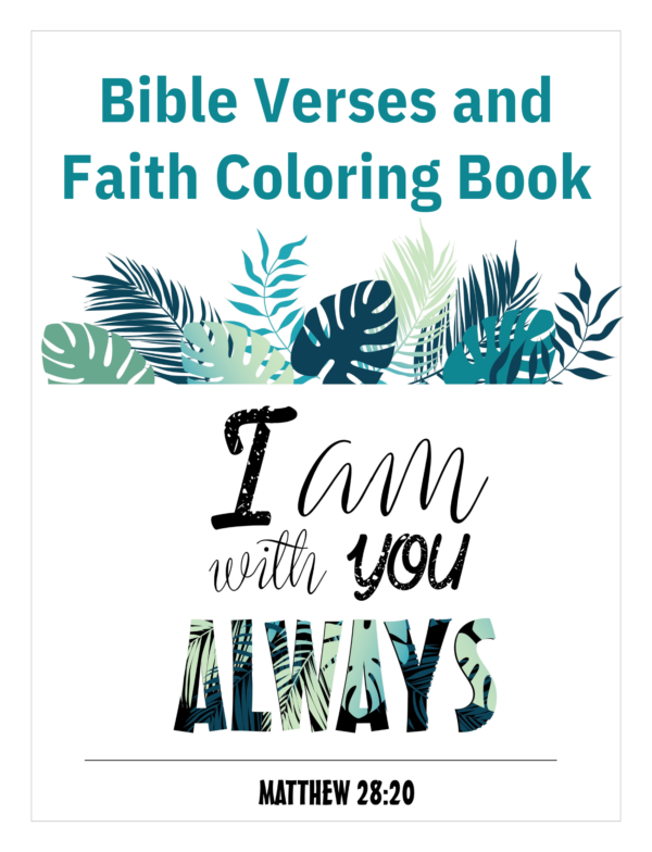 Printable Bible Verse Christian Coloring Pages - Image 2