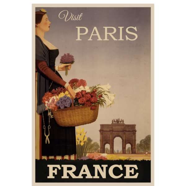 Paris France poster
