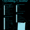Blue and Black Wedding Invitation Bundle (Canva Editable / Printable) - Image 6