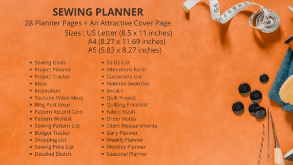 Sewing Planner - Image 3