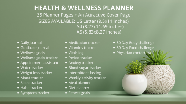 Health & Wellness Planner - Image 9