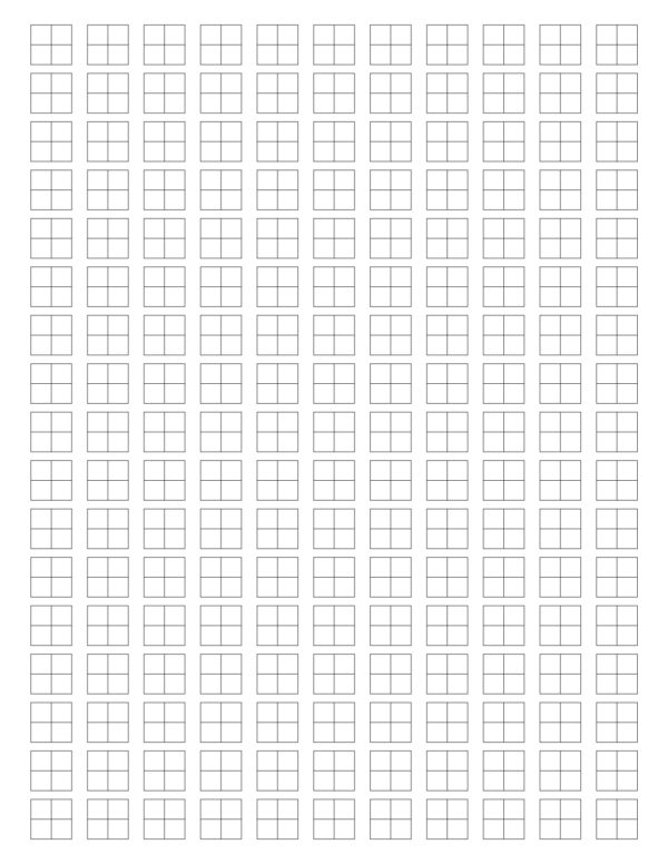 PLR Printable Chinese Writing Practice Papers Tian Zi Ge - Image 3