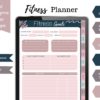 Health and Fitness Digital Planner For Ipad, Xodo, Goodnotes etc.