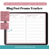 15 Month Weekly Time Blocking Digital Planner - Blogger Edition - Image 7