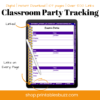 Halloween Planner - Digital Halloween Planner -Classroom Party Planning