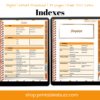 Thanksgiving Schedule PDF - Indexes
