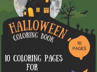 10 Halloween Coloring Pages for Ages 3-5