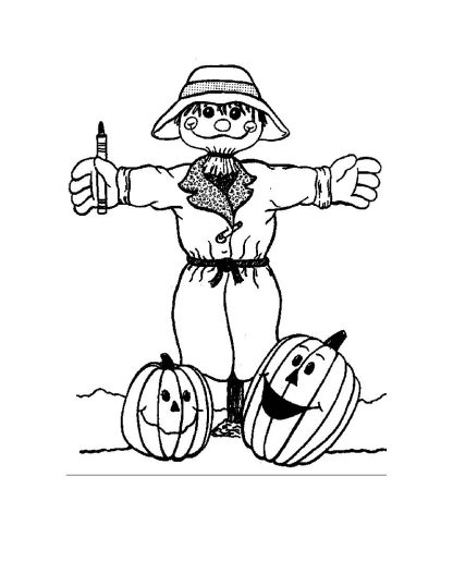 10 Halloween Coloring Pages for Ages 3-5 - Image 4