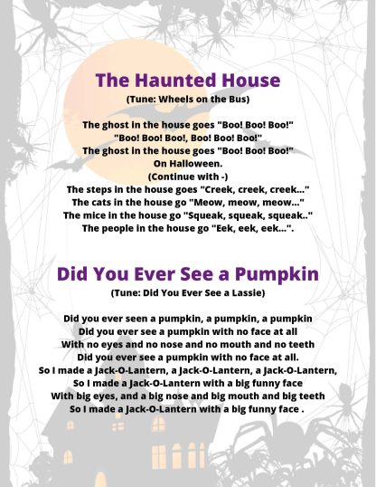10 Halloween Songs for Ages 3-5 - Image 3