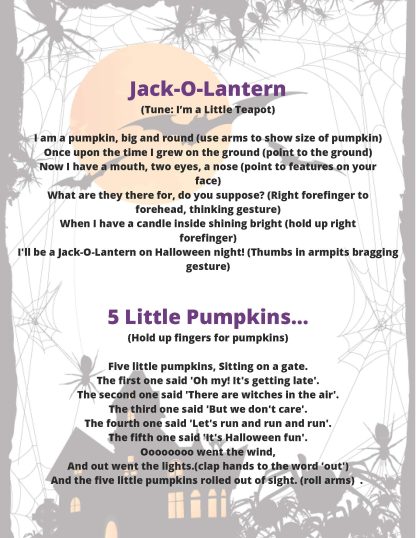 10 Halloween Songs for Ages 3-5 - Image 4