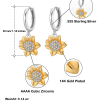 Dad to Daughter Keepsake Classic Sunflower Earrings - Image 6