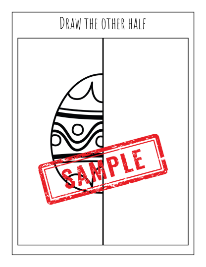 Hoppy Easter- A Creative Coloring and Activity Book for Kids Ages 4-10/ Digital Download! - Image 5